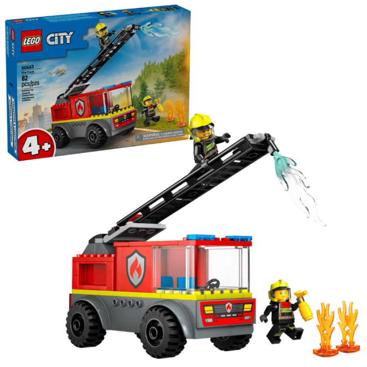 LEGO City – Hasičské auto s rebríkom